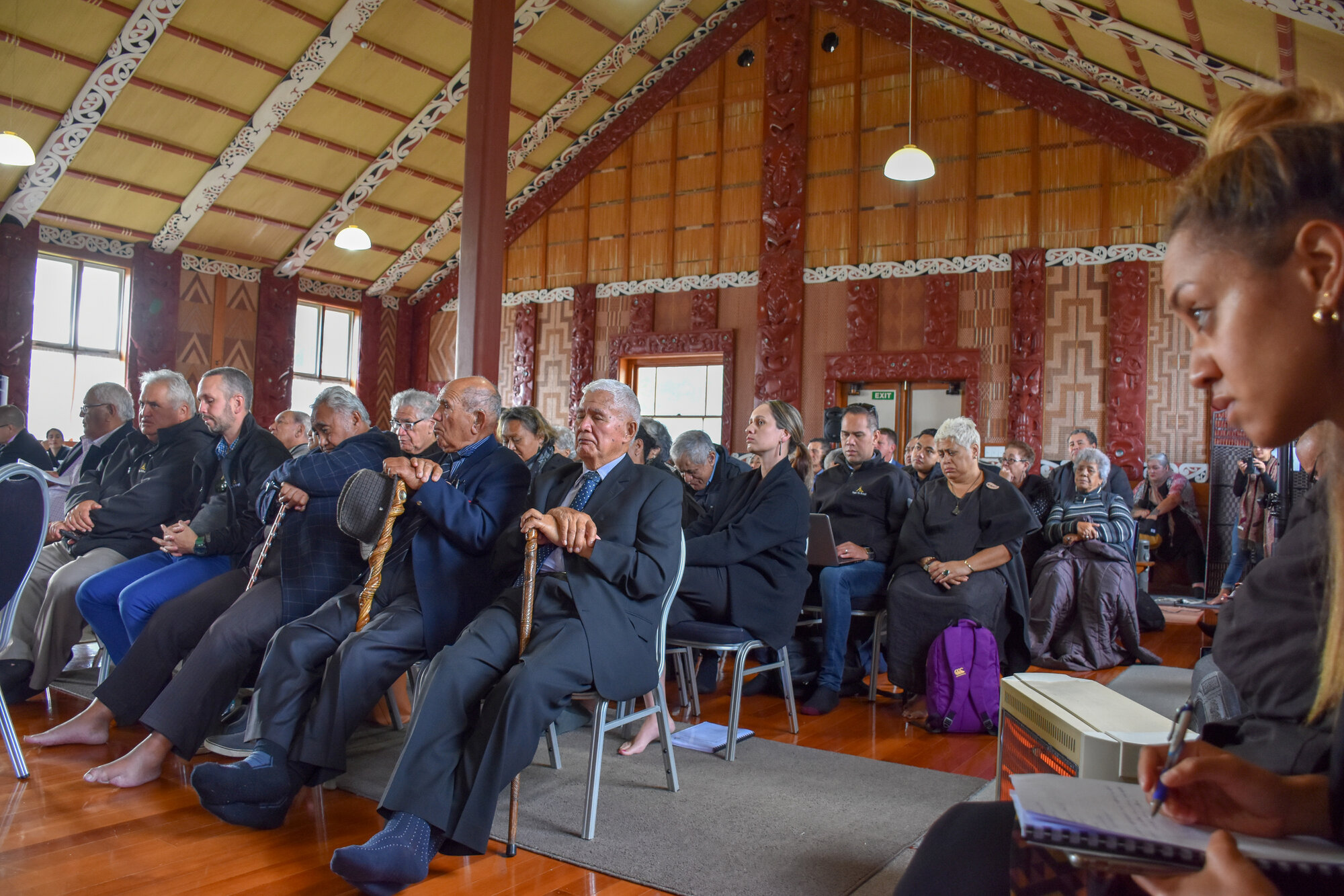 Waitangi Tribunal Hearings for Pare Hauraki Cross Claims 2019. 