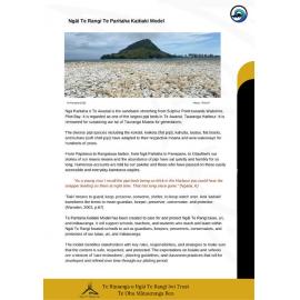 Ngāi Te Rangi Te Paritaha Kaitiaki Model