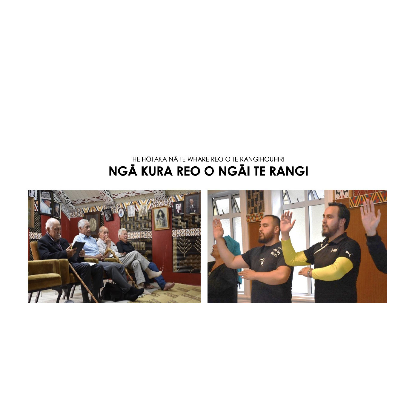 Ngā Kura Reo o Ngāi Te Rangi Resource Books