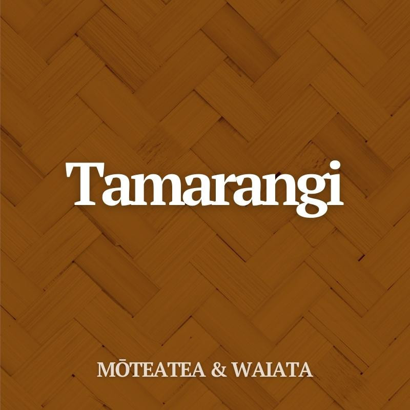 Mōteatea: Tamarangi