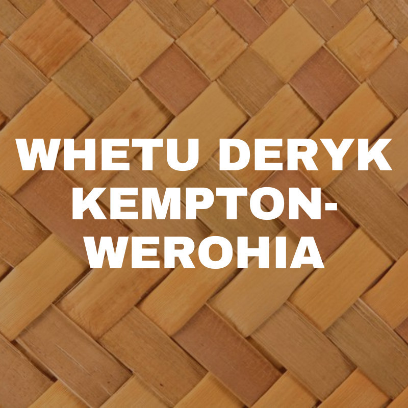 Whetu Deryk Kempton-Werohia
