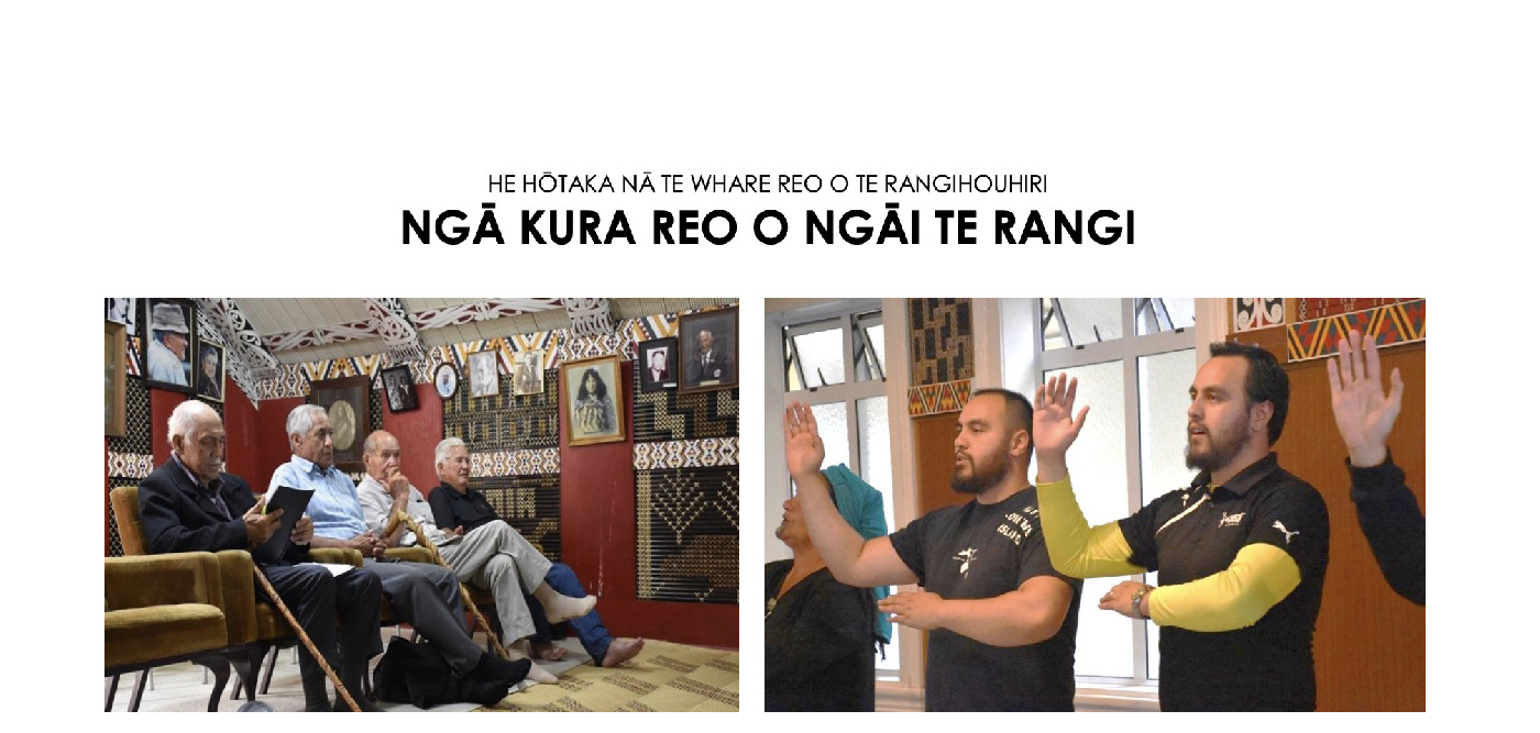 Ngā Kura Reo o Ngāi Te Rangi Resource Books