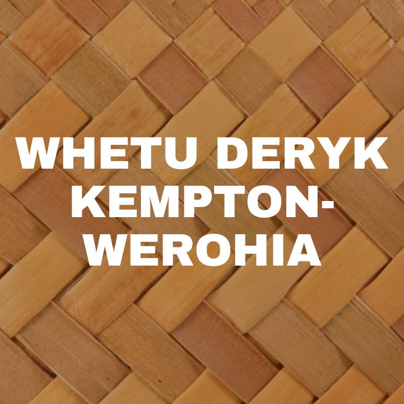 Whetu Deryk Kempton-Werohia